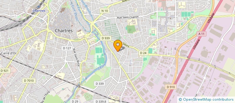 localisation de l'entreprise MONSIEUR IBRAHIM DIEDRE à CHARTRES