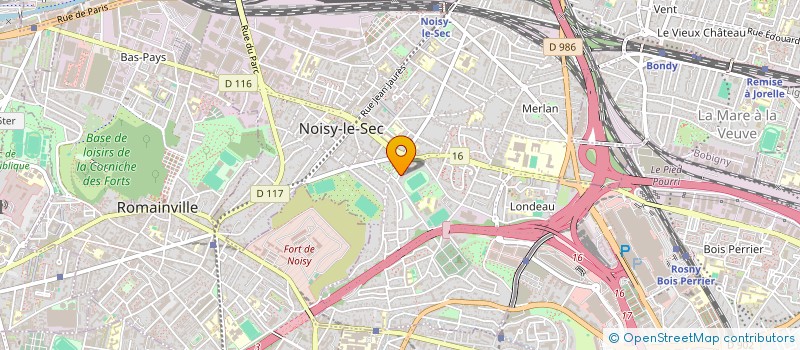 localisation de l'entreprise MONSIEUR IBRAHIM DIOMBANA à NOISY-LE-SEC