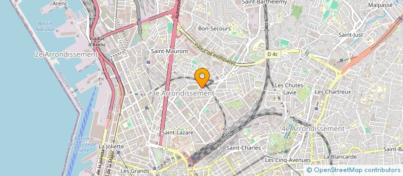 localisation de l'entreprise MONSIEUR IBRAHIM DJEDID à MARSEILLE
