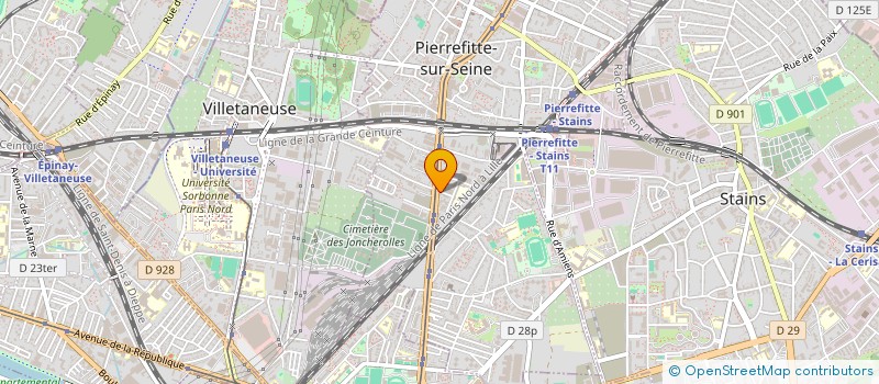 localisation de l'entreprise MONSIEUR IBRAHIM DJIKINE à PIERREFITTE-SUR-SEINE