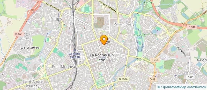 localisation de l'entreprise MONSIEUR IBRAHIM DOUMBIA à LA ROCHE-SUR-YON
