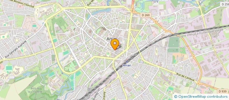 localisation de l'entreprise MONSIEUR IBRAHIM DOUMBIA à ARRAS