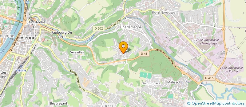 localisation de l'entreprise MONSIEUR IBRAHIM DULGER  VIENNE