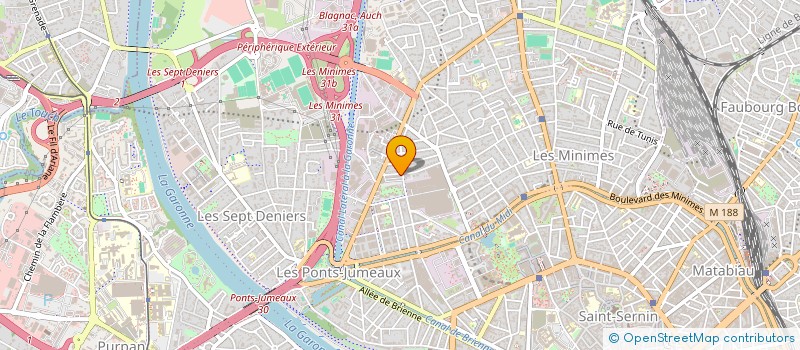 localisation de l'entreprise MONSIEUR IBRAHIM EL BRIBRI à TOULOUSE