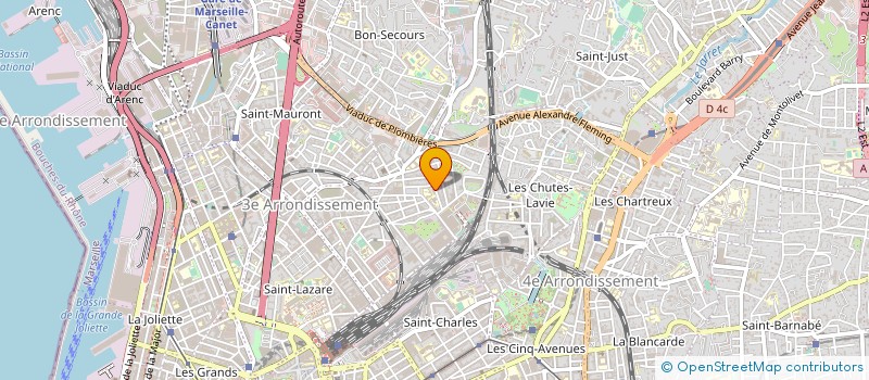 localisation de l'entreprise MONSIEUR IBRAHIM EL KHALIL SAHRAOUI à MARSEILLE