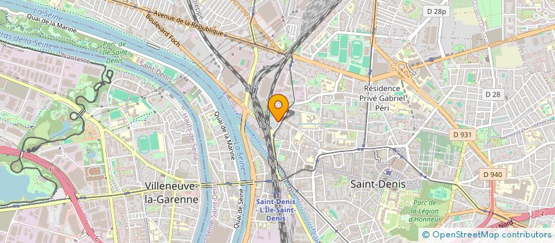 localisation de l'entreprise MONSIEUR IBRAHIM EL SHARKAWY  SAINT-DENIS