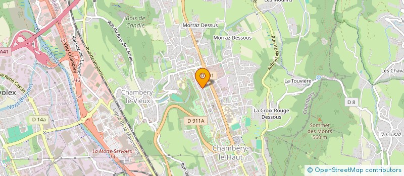 localisation de l'entreprise MONSIEUR IBRAHIM ERDOGAN à CHAMBERY
