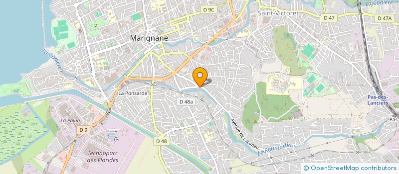 localisation de l'entreprise MONSIEUR IBRAHIM ERDOGMUS à MARIGNANE