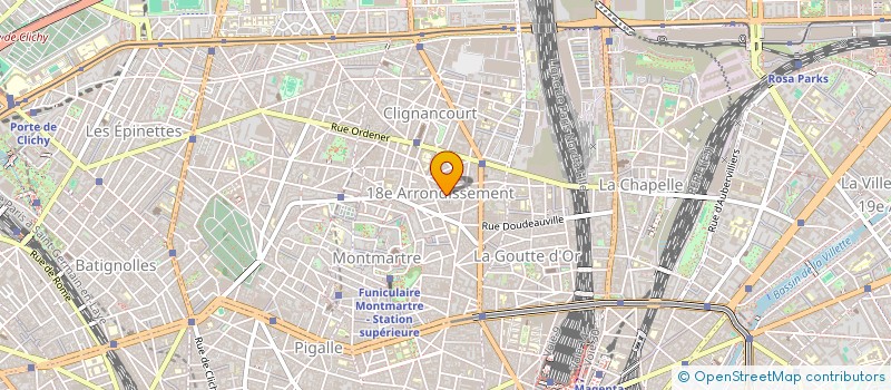 localisation de l'entreprise MONSIEUR IBRAHIM FADIGA  PARIS