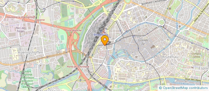localisation de l'entreprise MONSIEUR IBRAHIM FAKHOURI à STRASBOURG