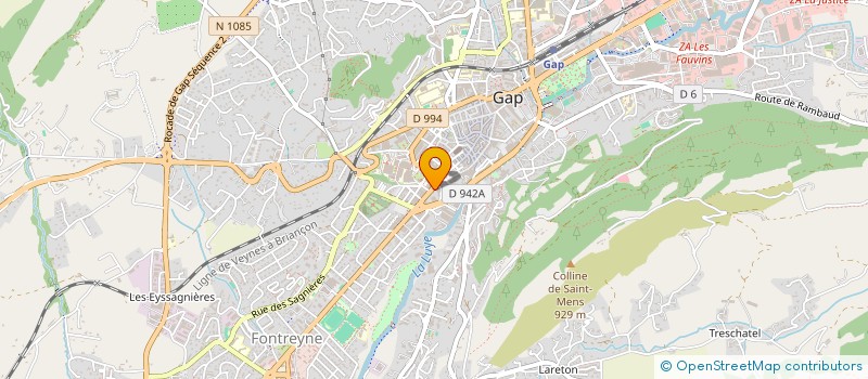 localisation de l'entreprise MONSIEUR IBRAHIM FOFANA à GAP