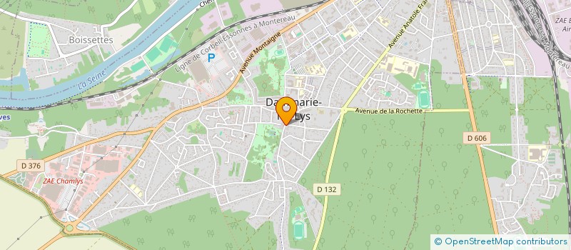 localisation de l'entreprise MONSIEUR IBRAHIM FOFANA à DAMMARIE-LES-LYS