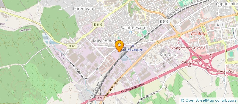 localisation de l'entreprise MONSIEUR IBRAHIM FOFANA  NIMES