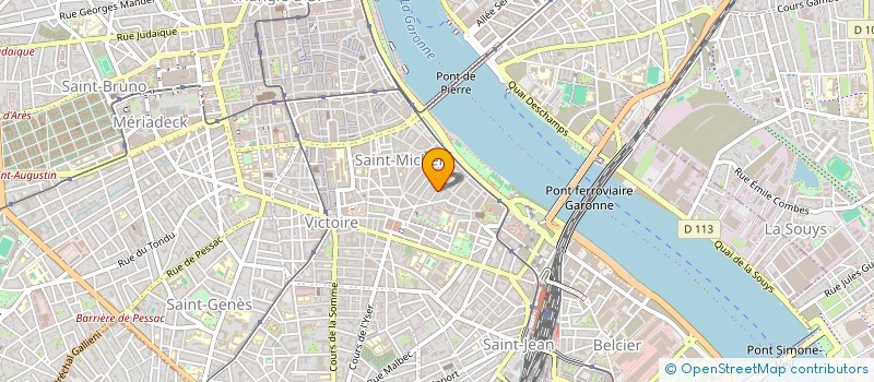 localisation de l'entreprise MONSIEUR IBRAHIM GAI  BORDEAUX