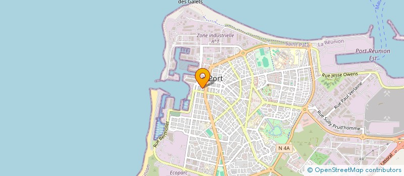 localisation de l'entreprise MONSIEUR IBRAHIM GANGATE à LE PORT