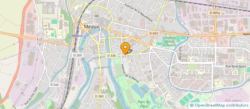 localisation de l'entreprise MONSIEUR IBRAHIM GHEZLI à MEAUX