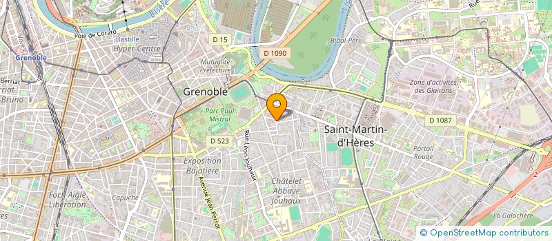 localisation de l'entreprise MONSIEUR IBRAHIM GUNAY  GRENOBLE