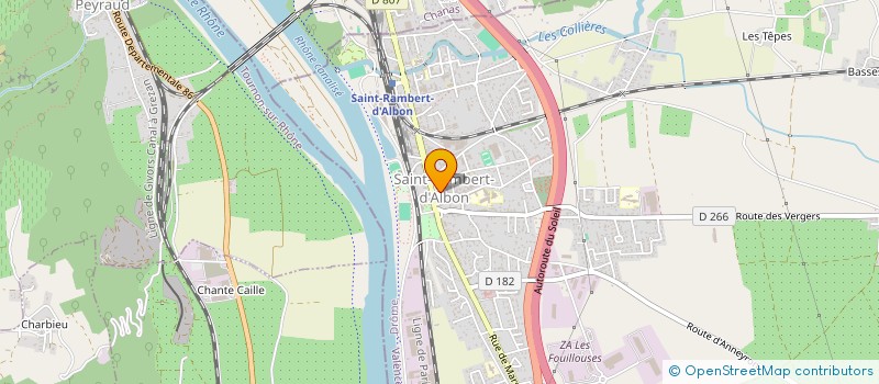 localisation de l'entreprise MONSIEUR IBRAHIM GUR  SAINT-RAMBERT-D'ALBON