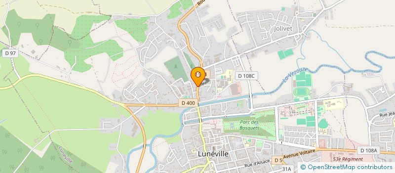 localisation de l'entreprise MONSIEUR IBRAHIM GUZEL  LUNEVILLE