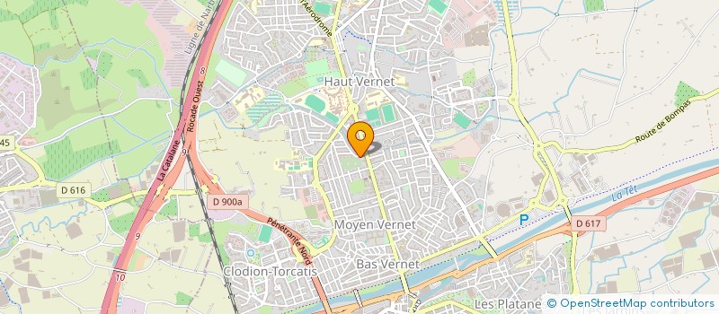 localisation de l'entreprise MONSIEUR IBRAHIM HADDADI  PERPIGNAN