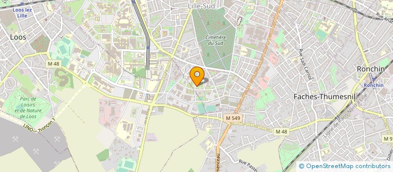 localisation de l'entreprise MONSIEUR IBRAHIM HADHOUM à LILLE