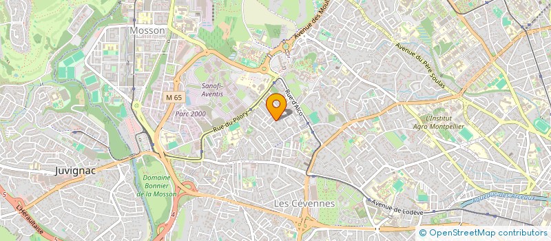 localisation de l'entreprise MONSIEUR IBRAHIM HAMAD à MONTPELLIER
