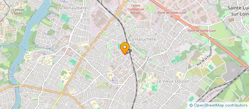localisation de l'entreprise MONSIEUR IBRAHIM HAMMAD à NANTES