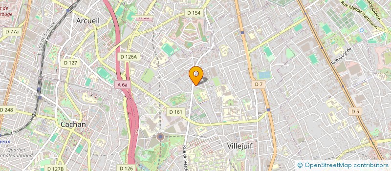 localisation de l'entreprise MONSIEUR IBRAHIM HANI à VILLEJUIF