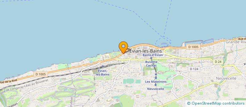 localisation de l'entreprise MONSIEUR IBRAHIM HAZAN  EVIAN-LES-BAINS