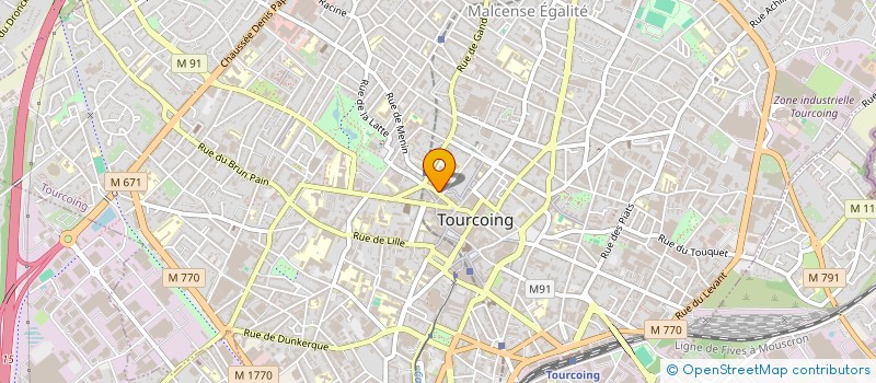 localisation de l'entreprise MONSIEUR IBRAHIM HIMATKHEL  TOURCOING