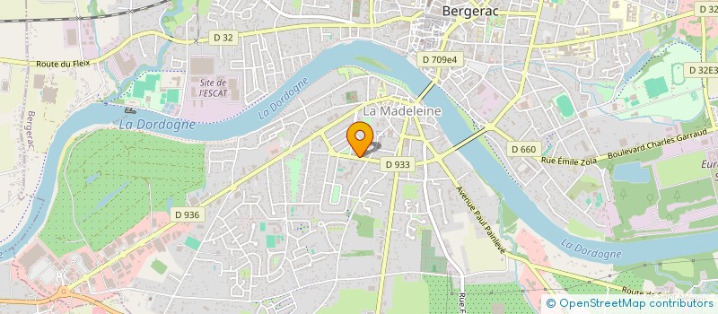 localisation de l'entreprise MONSIEUR IBRAHIM HIMRANE à BERGERAC