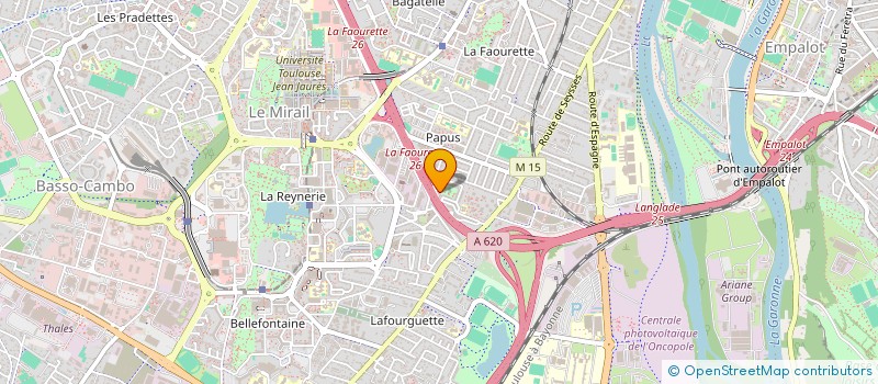 localisation de l'entreprise MONSIEUR IBRAHIM HISSEIN HARON à TOULOUSE