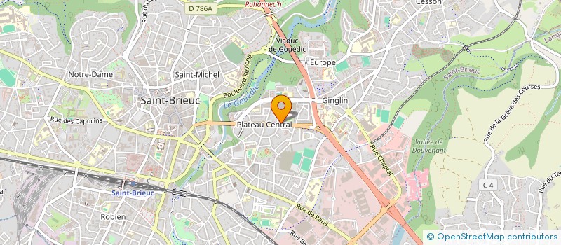 localisation de l'entreprise MONSIEUR IBRAHIM IBNYASSIN à SAINT-BRIEUC