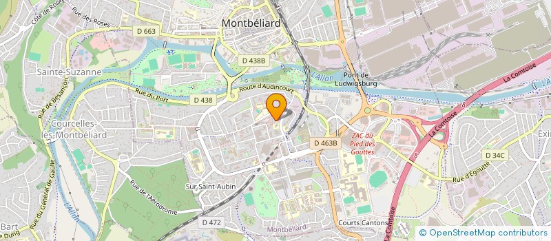 localisation de l'entreprise MONSIEUR IBRAHIM IBRAHMEN à MONTBELIARD