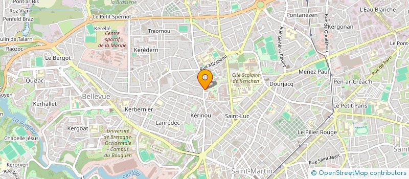 localisation de l'entreprise MONSIEUR IBRAHIM IDRIS à BREST