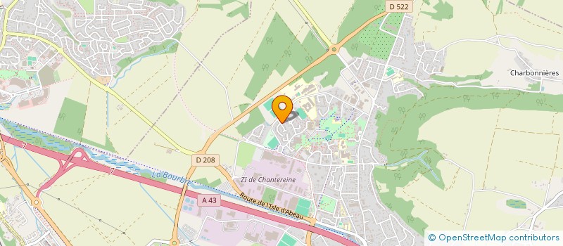 localisation de l'entreprise MONSIEUR IBRAHIM IKRI à BOURGOIN-JALLIEU