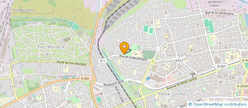 localisation de l'entreprise MONSIEUR IBRAHIM JMIAI à DUNKERQUE