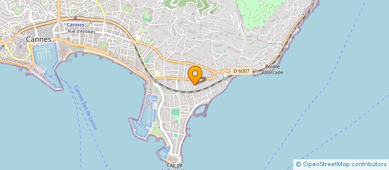 localisation de l'entreprise MONSIEUR IBRAHIM JRIRI à CANNES