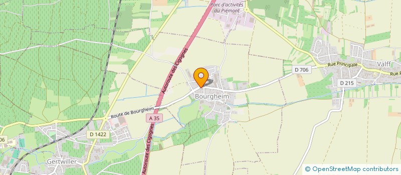 localisation de l'entreprise MONSIEUR IBRAHIM KALABAS à BOURGHEIM