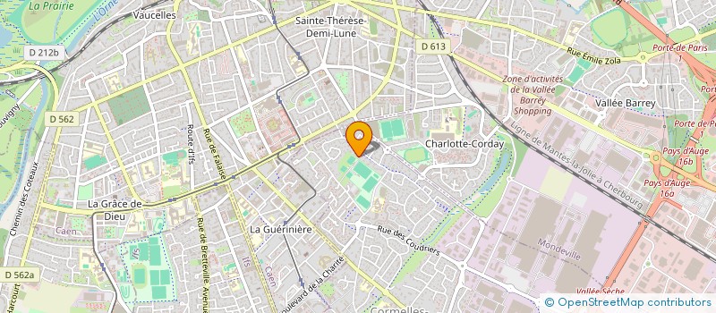 localisation de l'entreprise MONSIEUR IBRAHIM KALISA  CORMELLES-LE-ROYAL