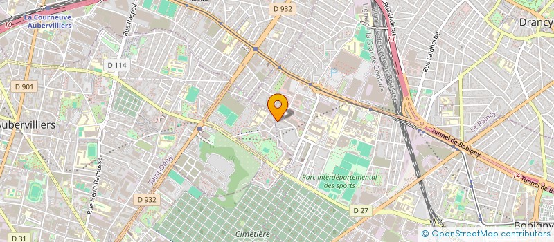 localisation de l'entreprise MONSIEUR IBRAHIM KALYLOU HAIDARA  BOBIGNY