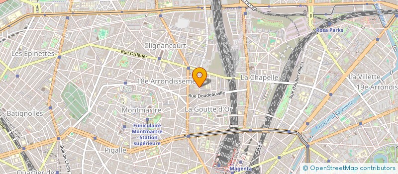 localisation de l'entreprise MONSIEUR IBRAHIM KAMARA  PARIS