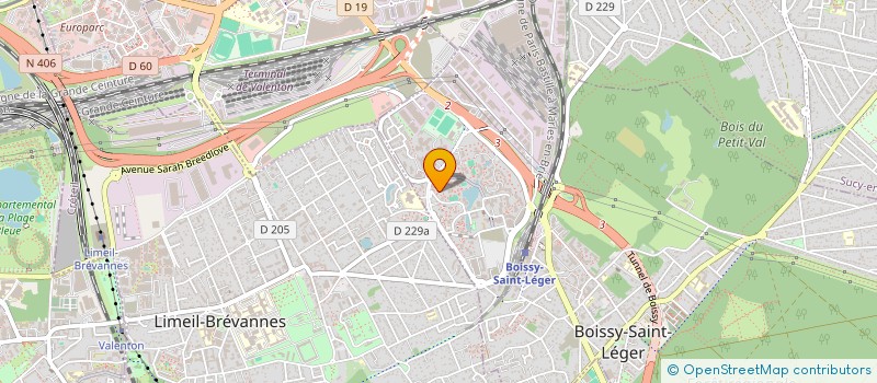 localisation de l'entreprise MONSIEUR IBRAHIM KANTE à BOISSY-SAINT-LEGER