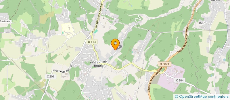 localisation de l'entreprise MONSIEUR IBRAHIM KARADANALI  COULOUNIEIX-CHAMIERS