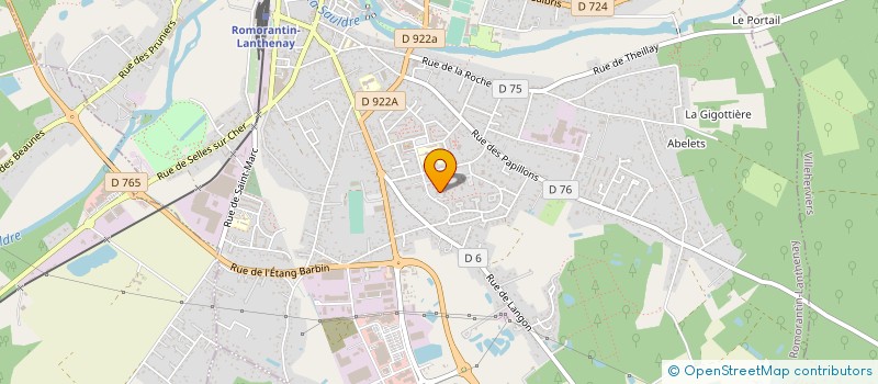 localisation de l'entreprise MONSIEUR IBRAHIM KARATEPE  ROMORANTIN-LANTHENAY