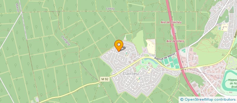 localisation de l'entreprise MONSIEUR IBRAHIM KARSHENAS-NAJAF ABADI  COURCELLES-CHAUSSY