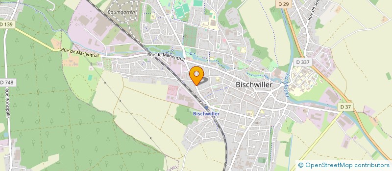localisation de l'entreprise MONSIEUR IBRAHIM KAYA à BISCHWILLER