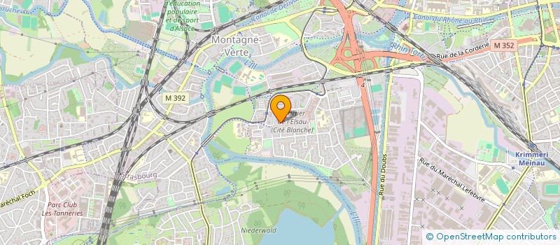localisation de l'entreprise MONSIEUR IBRAHIM KAZUEV à STRASBOURG