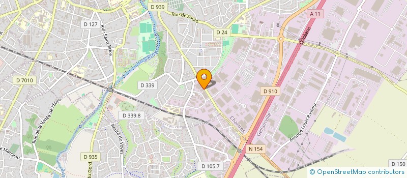 localisation de l'entreprise MONSIEUR IBRAHIM KEITA à CHARTRES