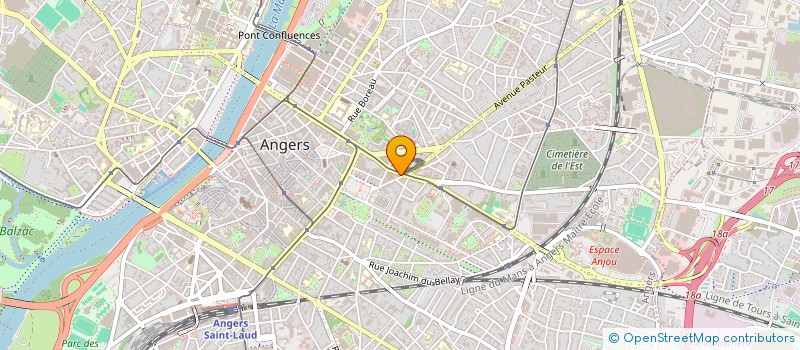 localisation de l'entreprise MONSIEUR IBRAHIM KHALDI à ANGERS